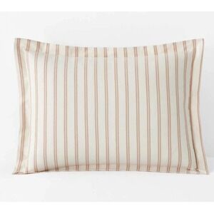 The Company Store Narrow Stripe Gold Cotton Percale Euro Sham 50638F-E-GOLD